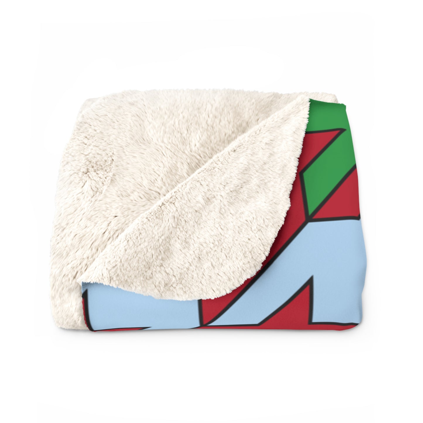 Eritrea Retro Houndstooth Blanket Throw