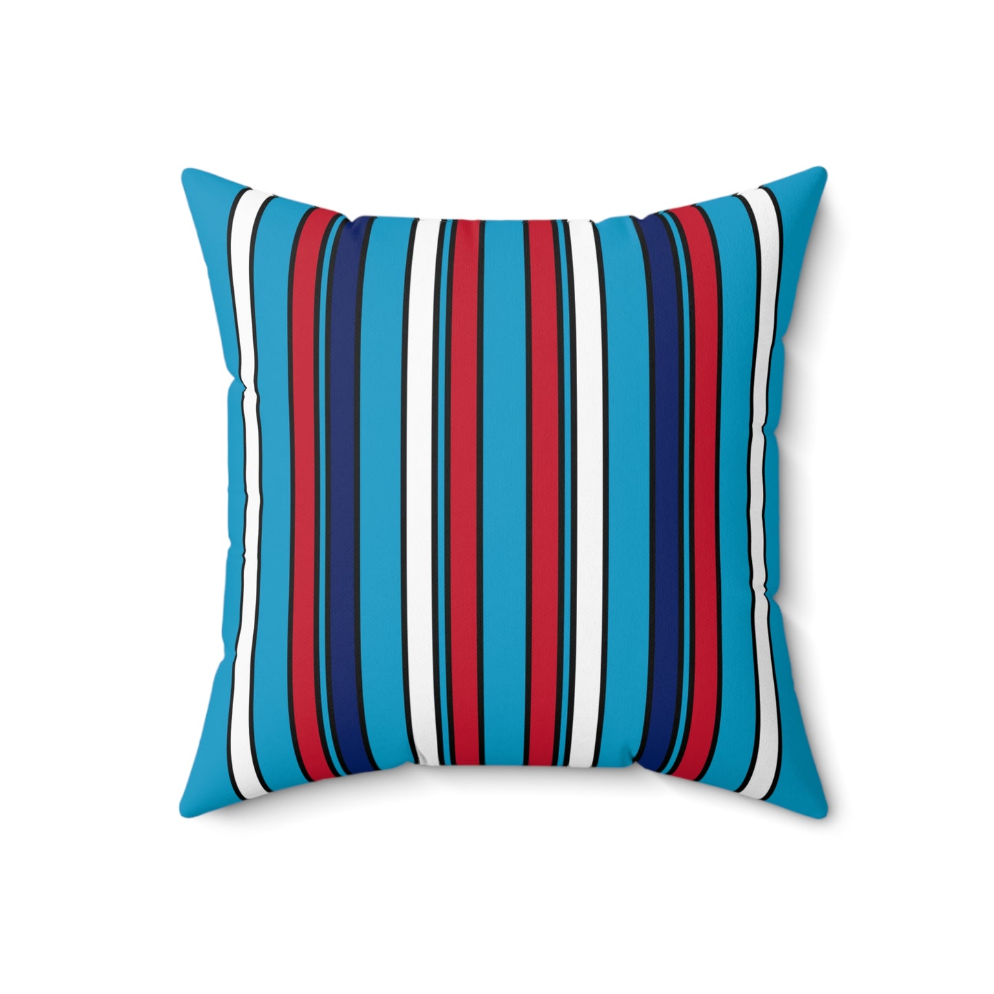 Tuvalu Retro Stripes Cushion Pillow