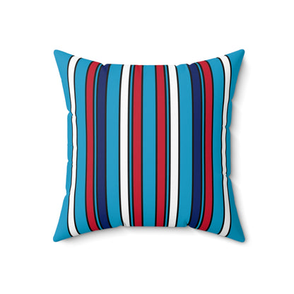 Tuvalu Retro Stripes Cushion Pillow