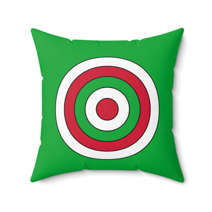 Wales Retro Target Cushion Pillow