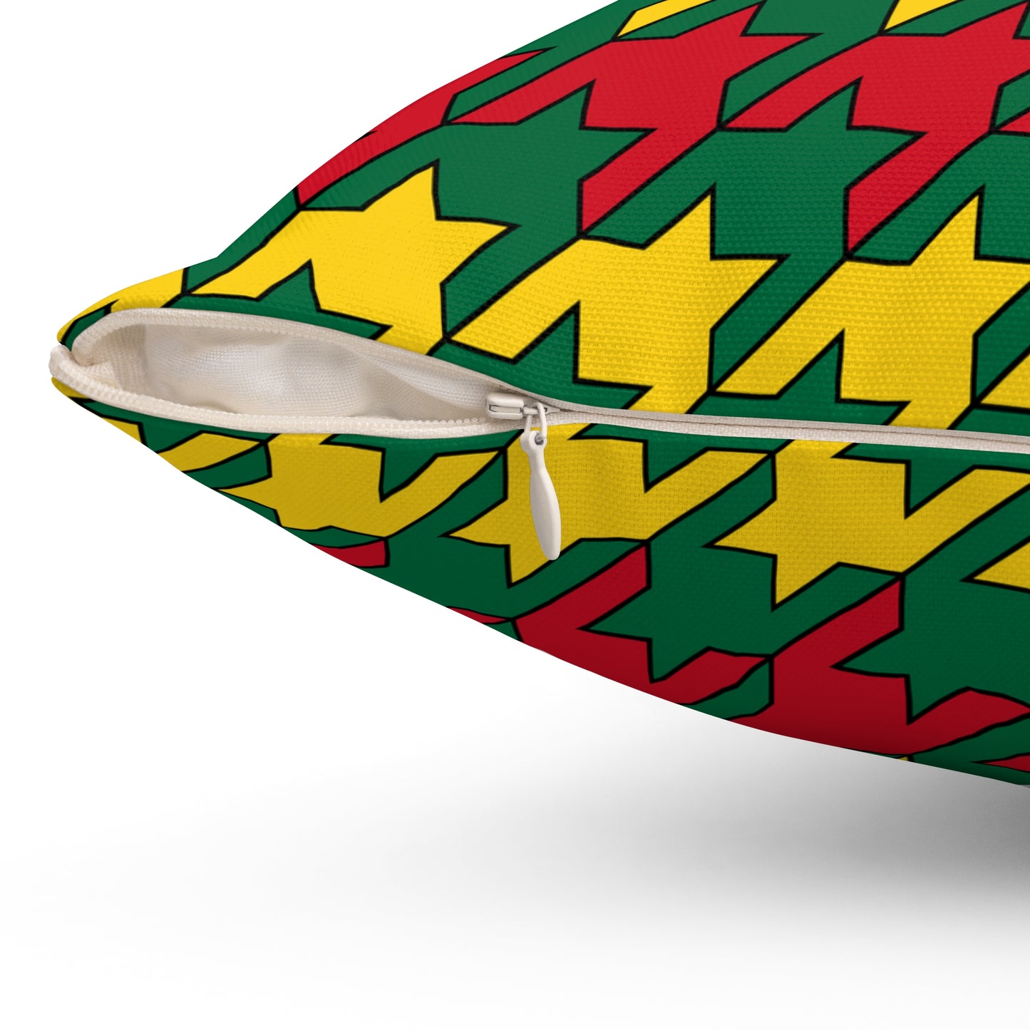 Ghana Retro Houndstooth Cushion Pillow