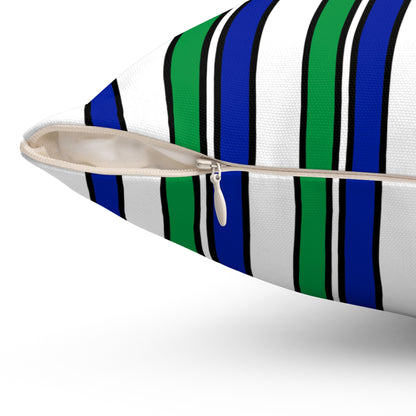 Lesotho Retro Stripes Cushion Pillow