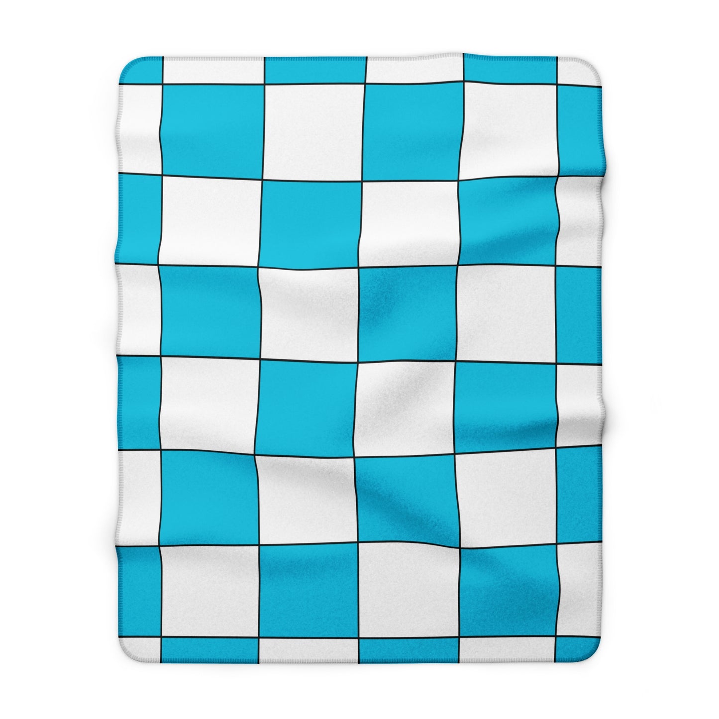 Honduras Retro Check Blanket Throw