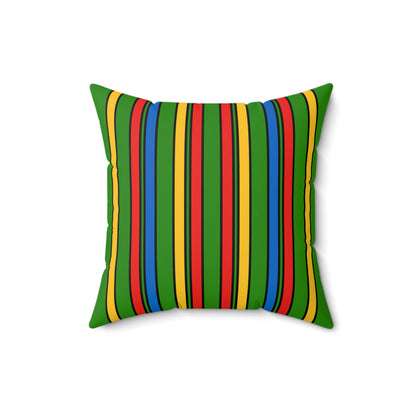 Ethiopia Retro Stripes Cushion Pillow