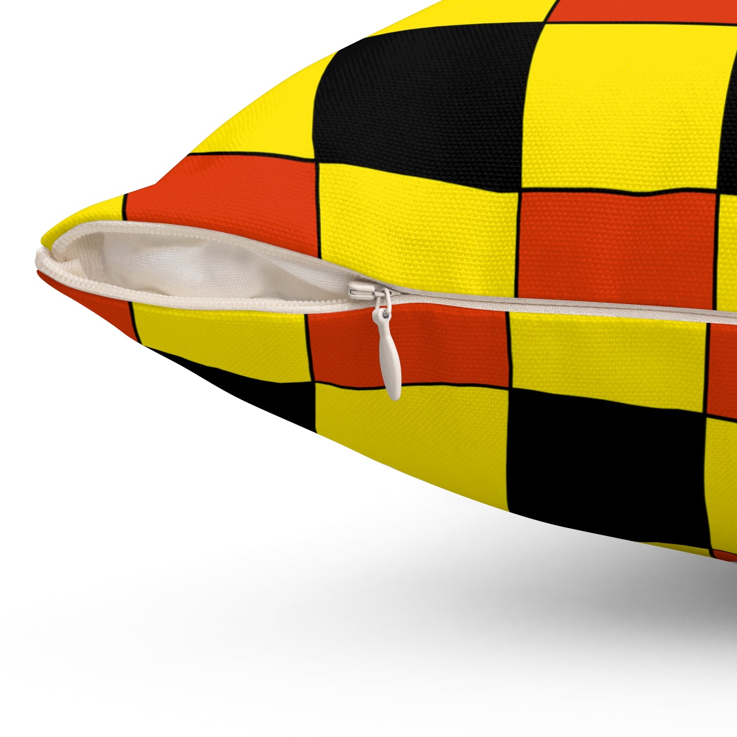 Uganda Retro Check Cushion Pillow
