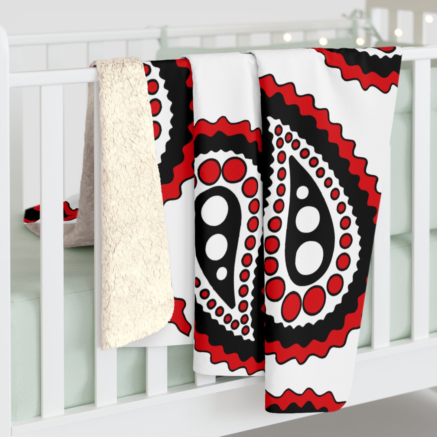 Gibraltar Retro Paisley Blanket Throw