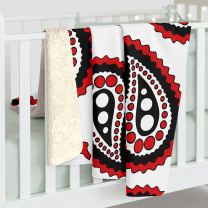 Gibraltar Retro Paisley Blanket Throw