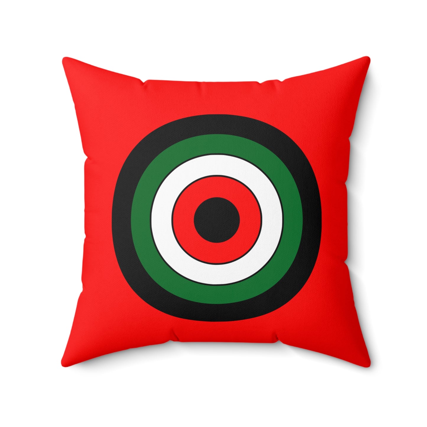 United Arab Emirates Retro Target Cushion Pillow