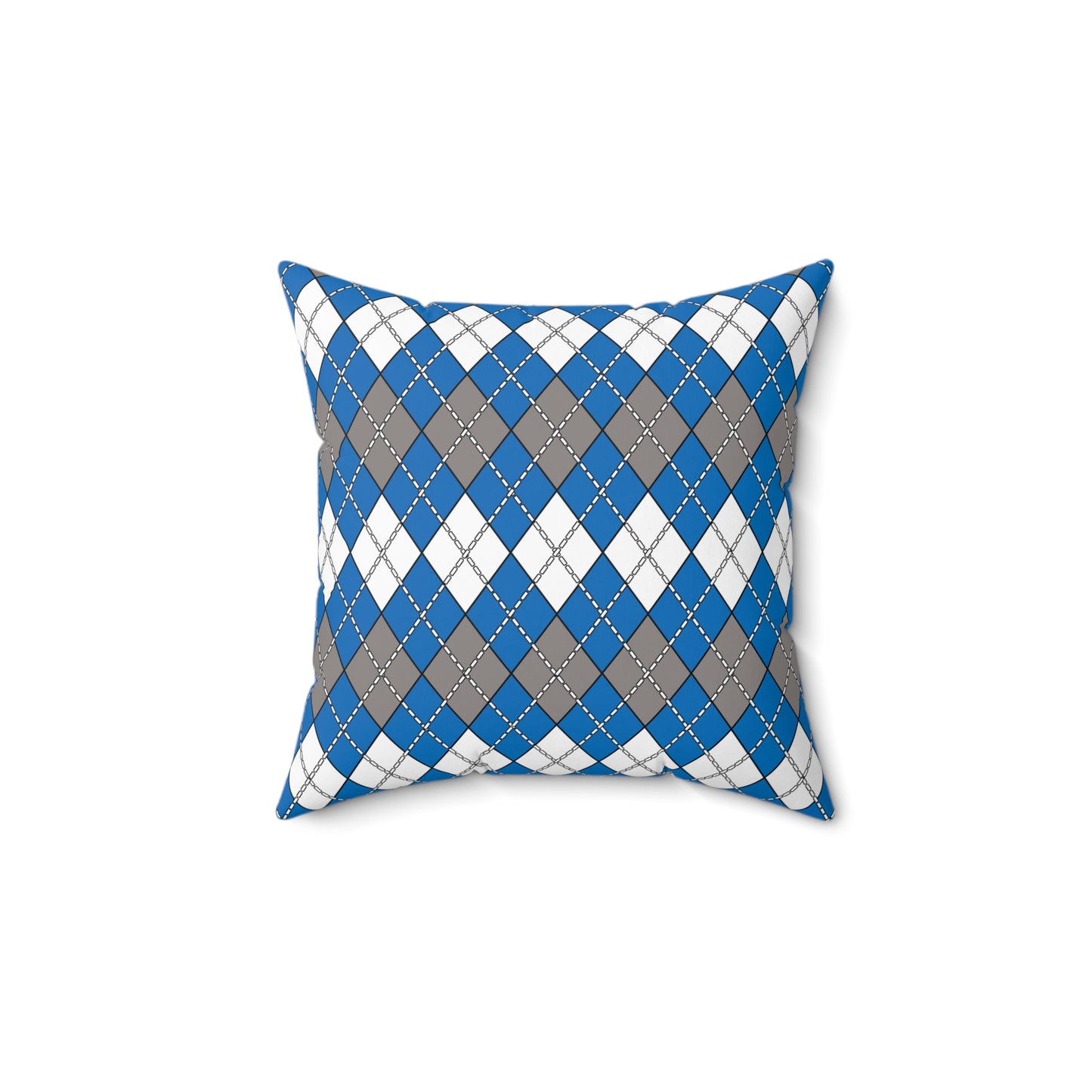 Northern Mariana Islands Retro Argyle Cushion Pillow
