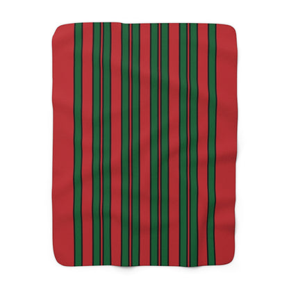 Morocco Retro Stripes Blanket Throw