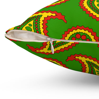 Benin Retro Paisley Cushion Pillow
