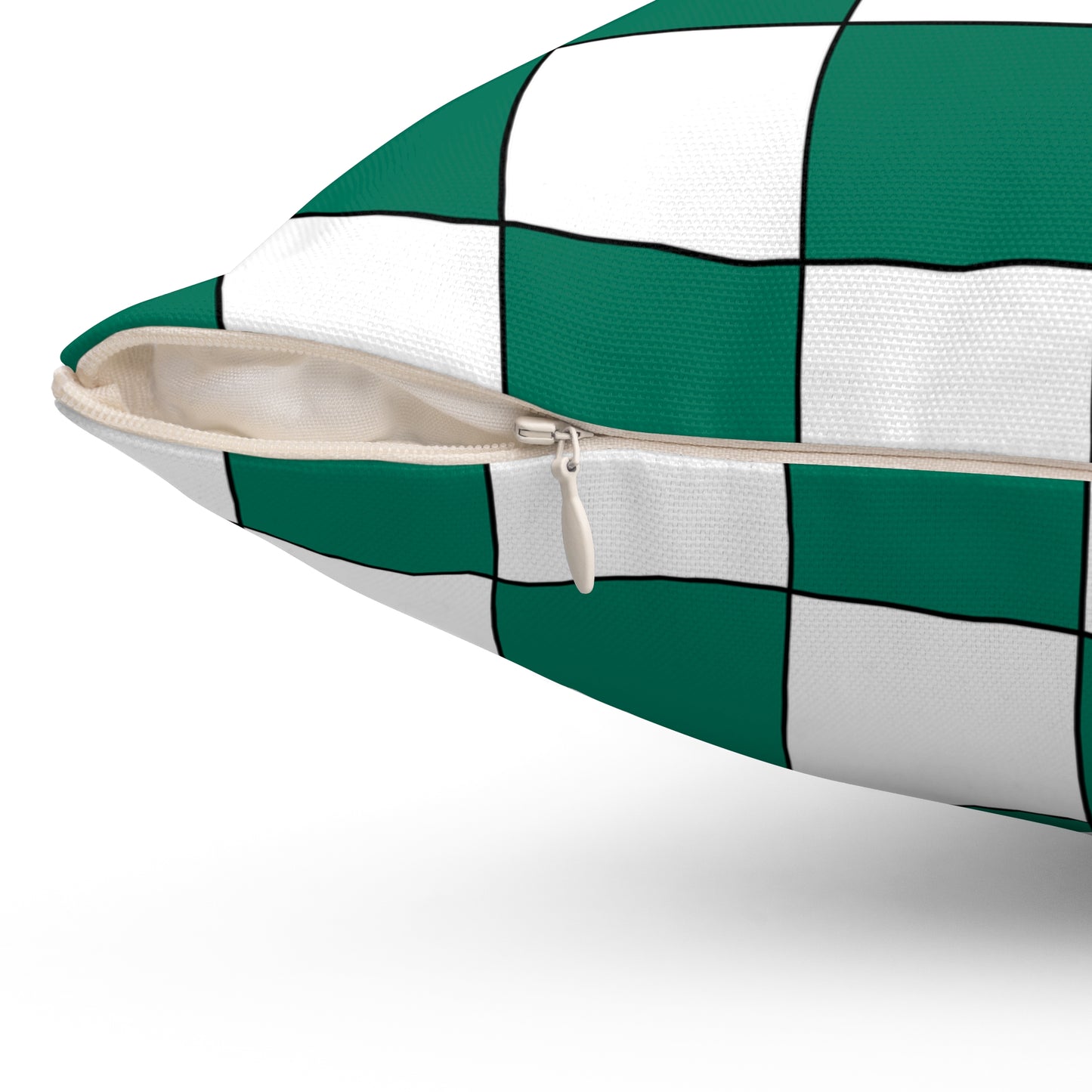 Macao Retro Check Cushion Pillow
