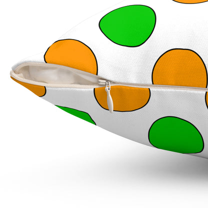 Cote Divoire Retro Polka Dots Cushion Pillow