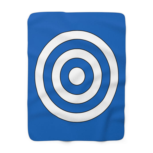 Scotland Retro Target Blanket Throw