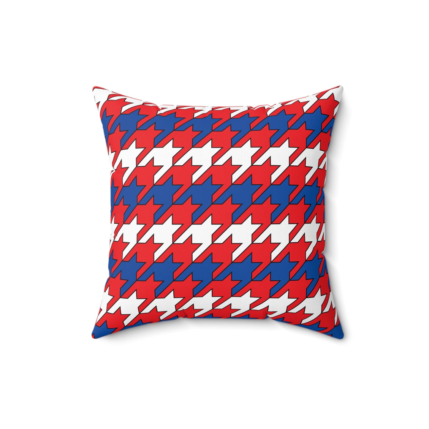 Slovakia Retro Houndstooth Cushion Pillow