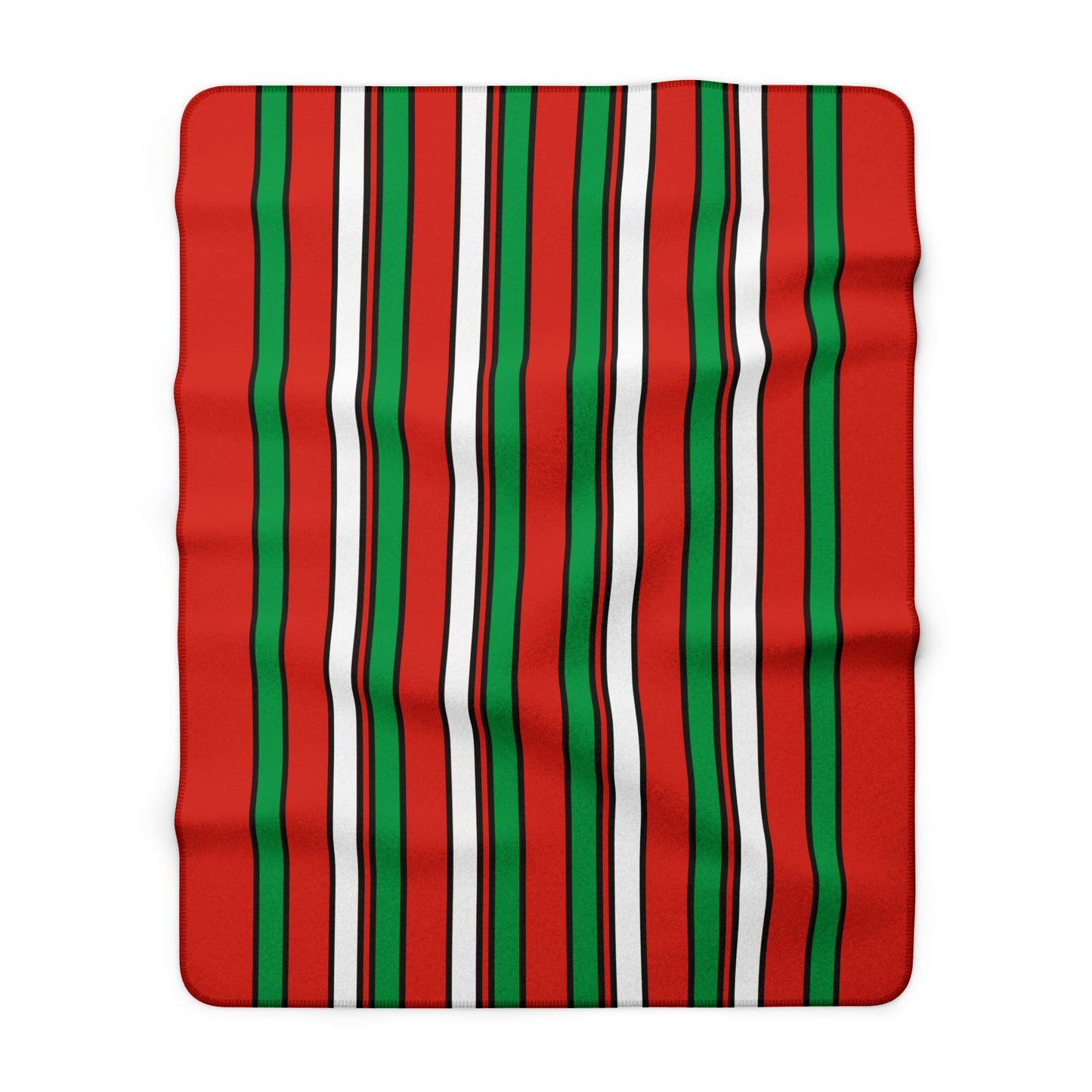 Pais Vasco Retro Stripes Blanket Throw