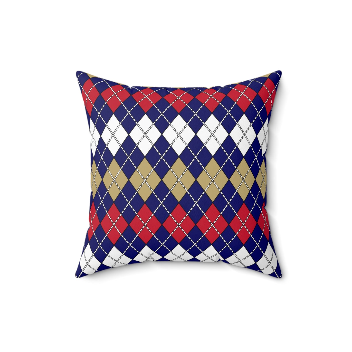 Saint Helena Retro Argyle Cushion Pillow