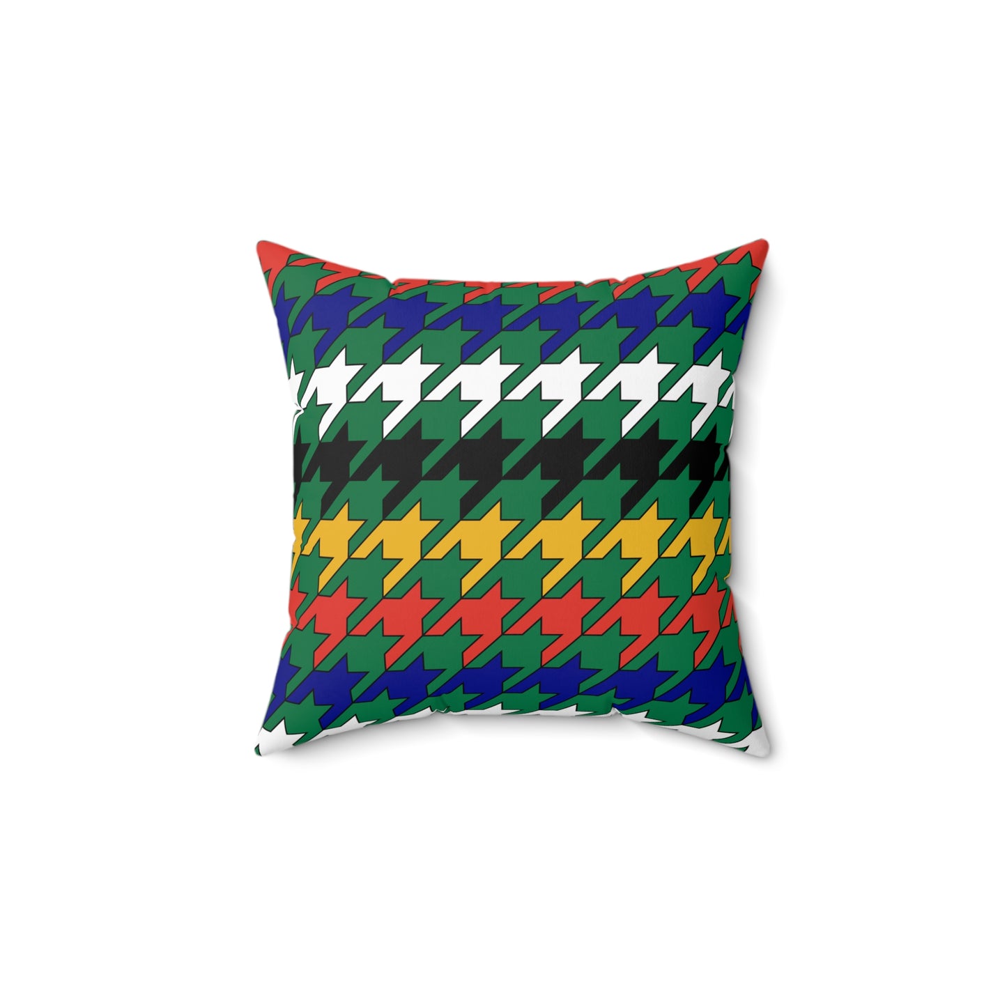 South Africa Retro Houndstooth Cushion Pillow