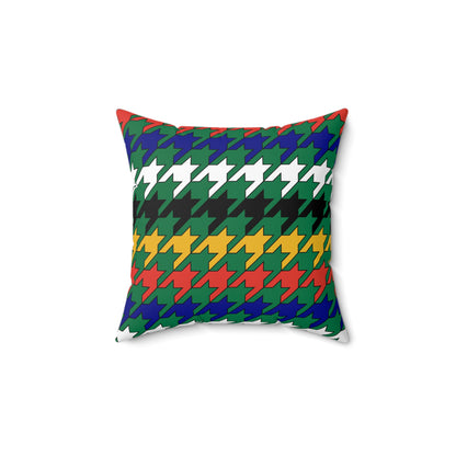 South Africa Retro Houndstooth Cushion Pillow