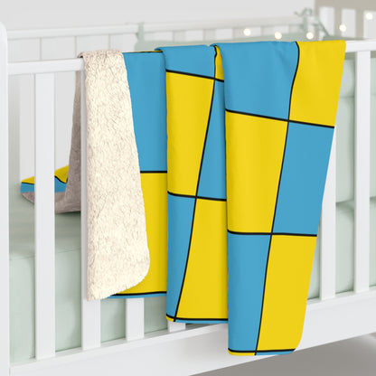Palau Retro Check Blanket Throw