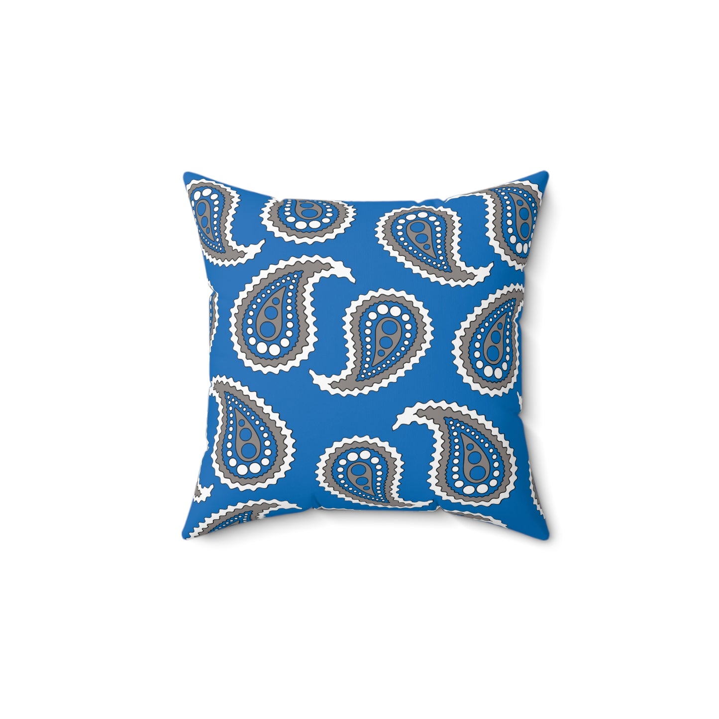 Northern Mariana Islands Retro Paisley Cushion Pillow