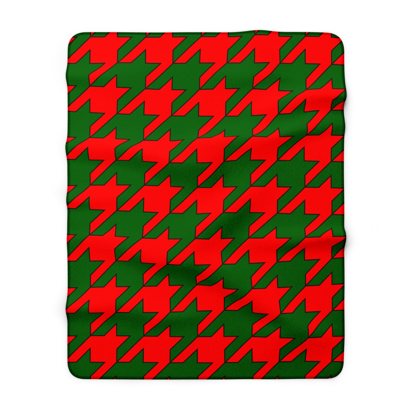Portugal Retro Houndstooth Blanket Throw