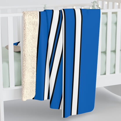 Scotland Retro Stripes Blanket Throw
