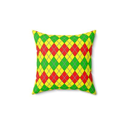 Congo Retro Argyle Cushion Pillow