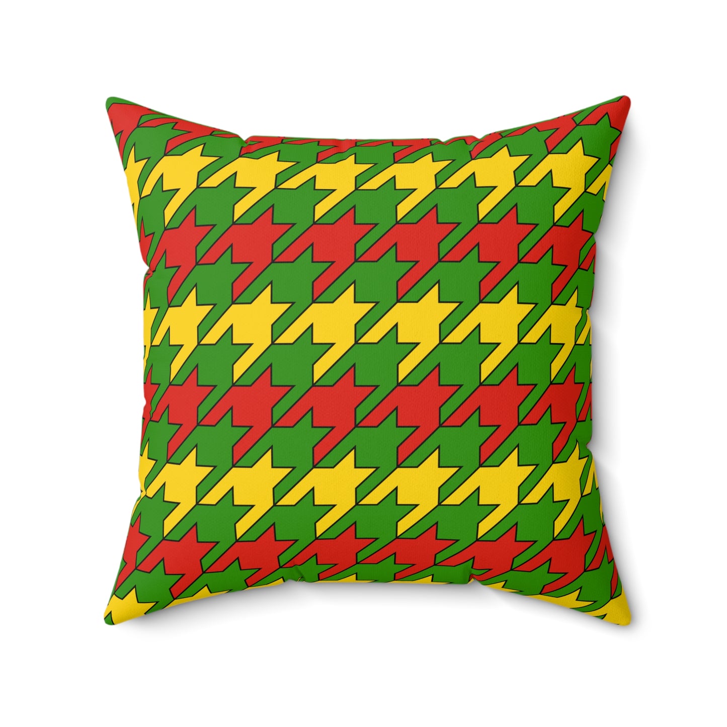 Benin Retro Houndstooth Cushion Pillow