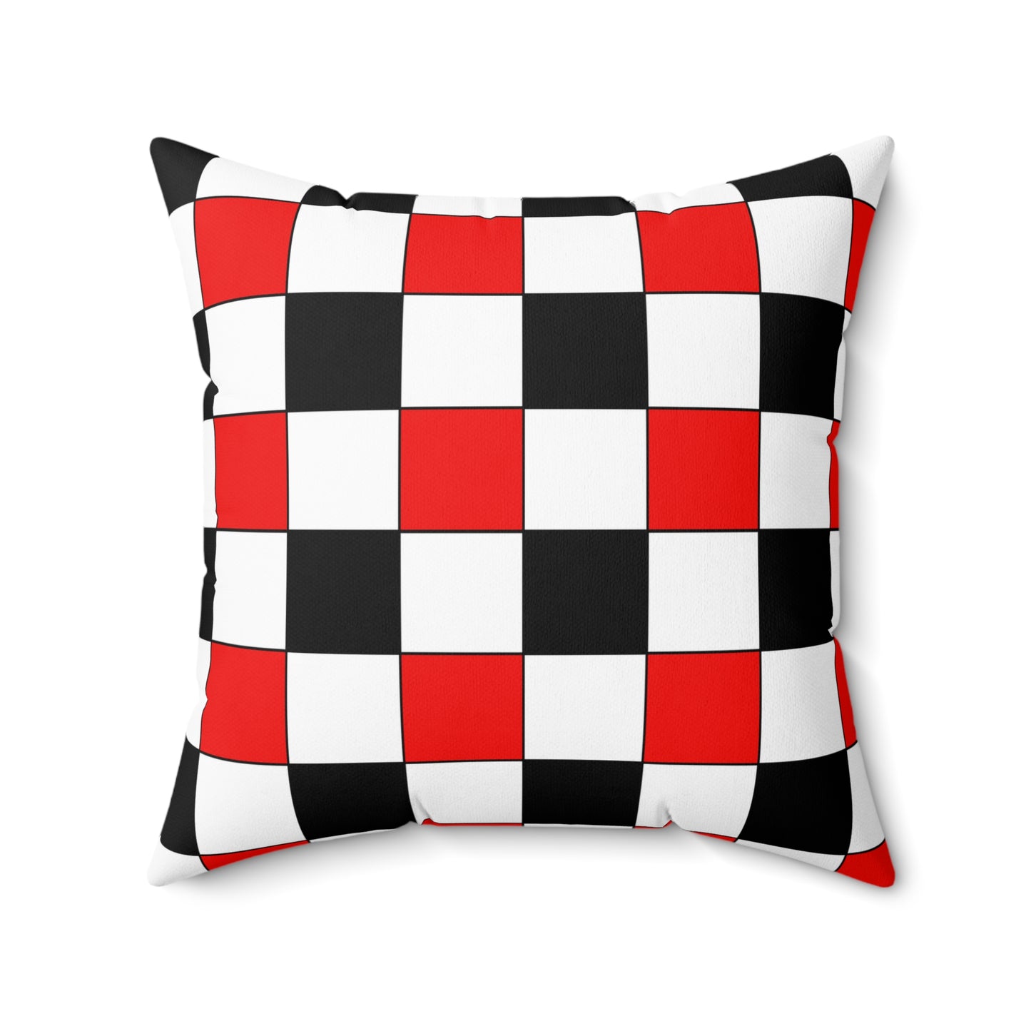 Yemen Retro Check Cushion Pillow