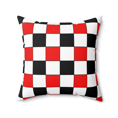 Yemen Retro Check Cushion Pillow