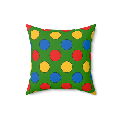 Ethiopia Retro Polka Dots Cushion Pillow