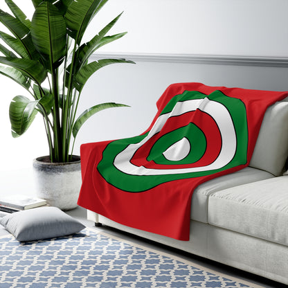 Belarus Retro Target Blanket Throw