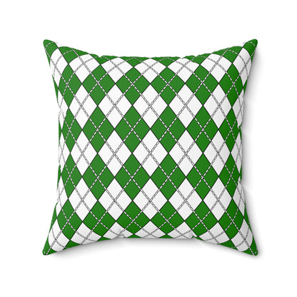 Norfolk Island Retro Argyle Cushion Pillow