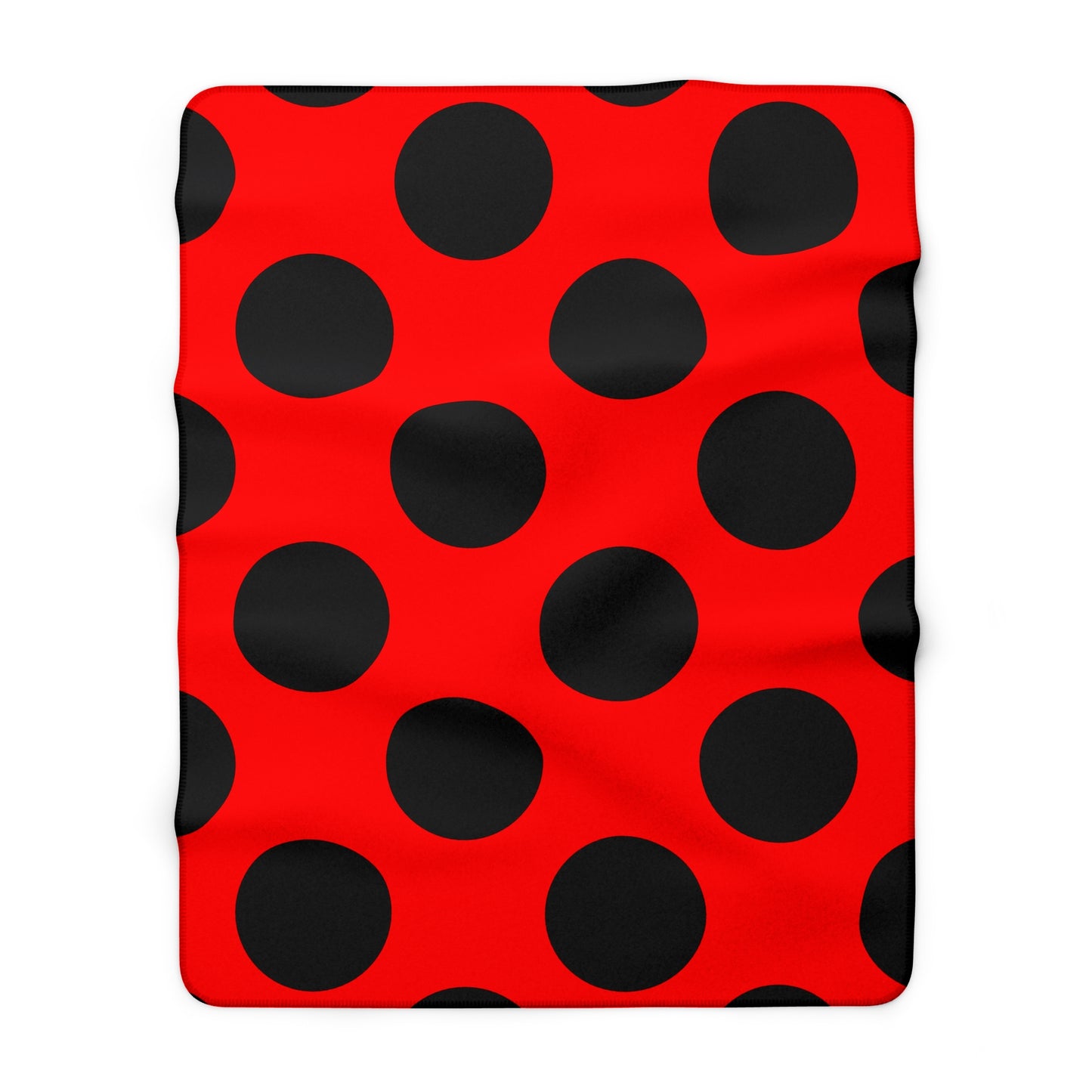 Albania Retro Polka Dots Blanket Throw