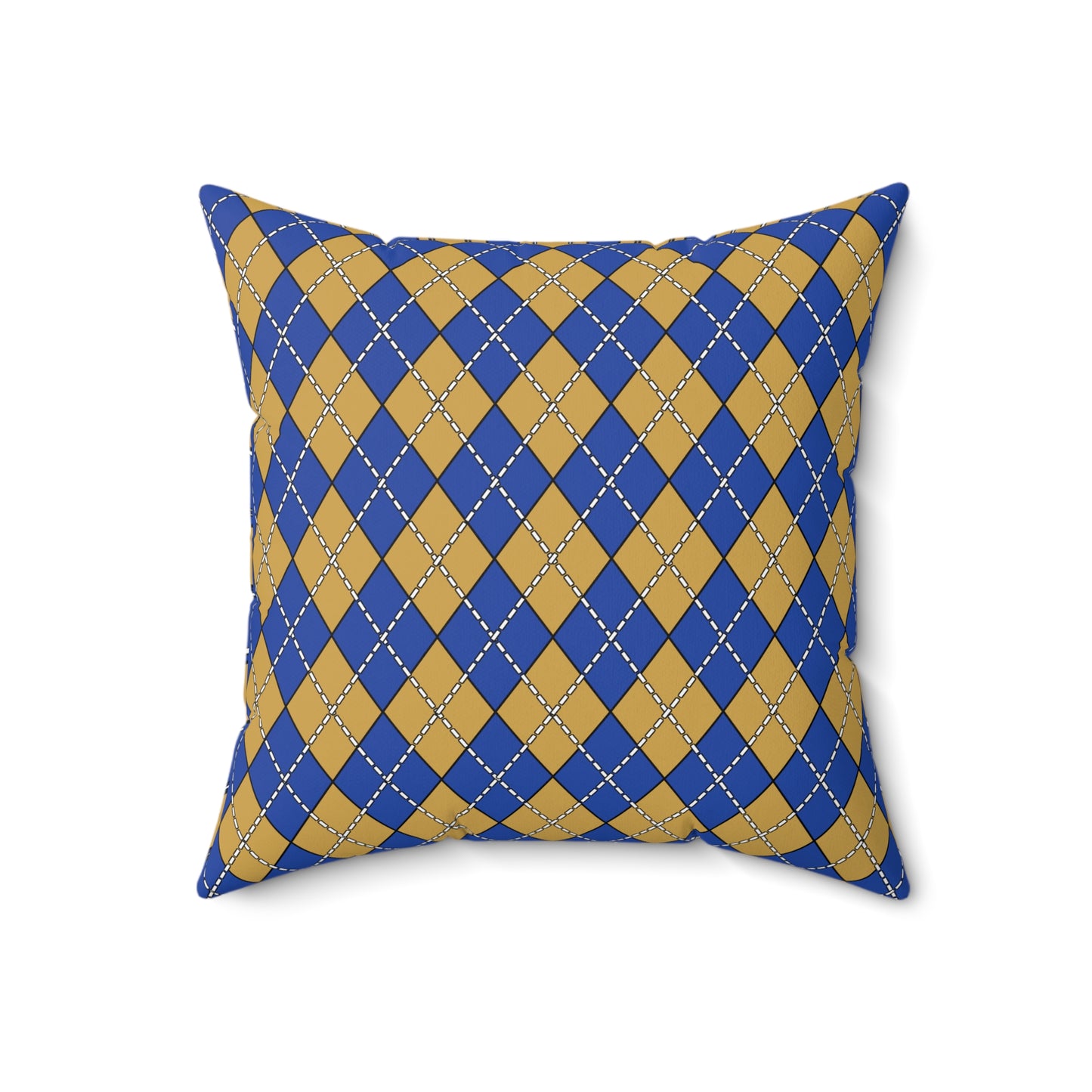 Kosovo Retro Argyle Cushion Pillow