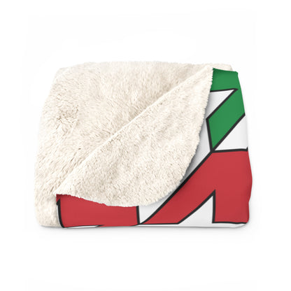 Italy Retro Houndstooth Blanket Throw