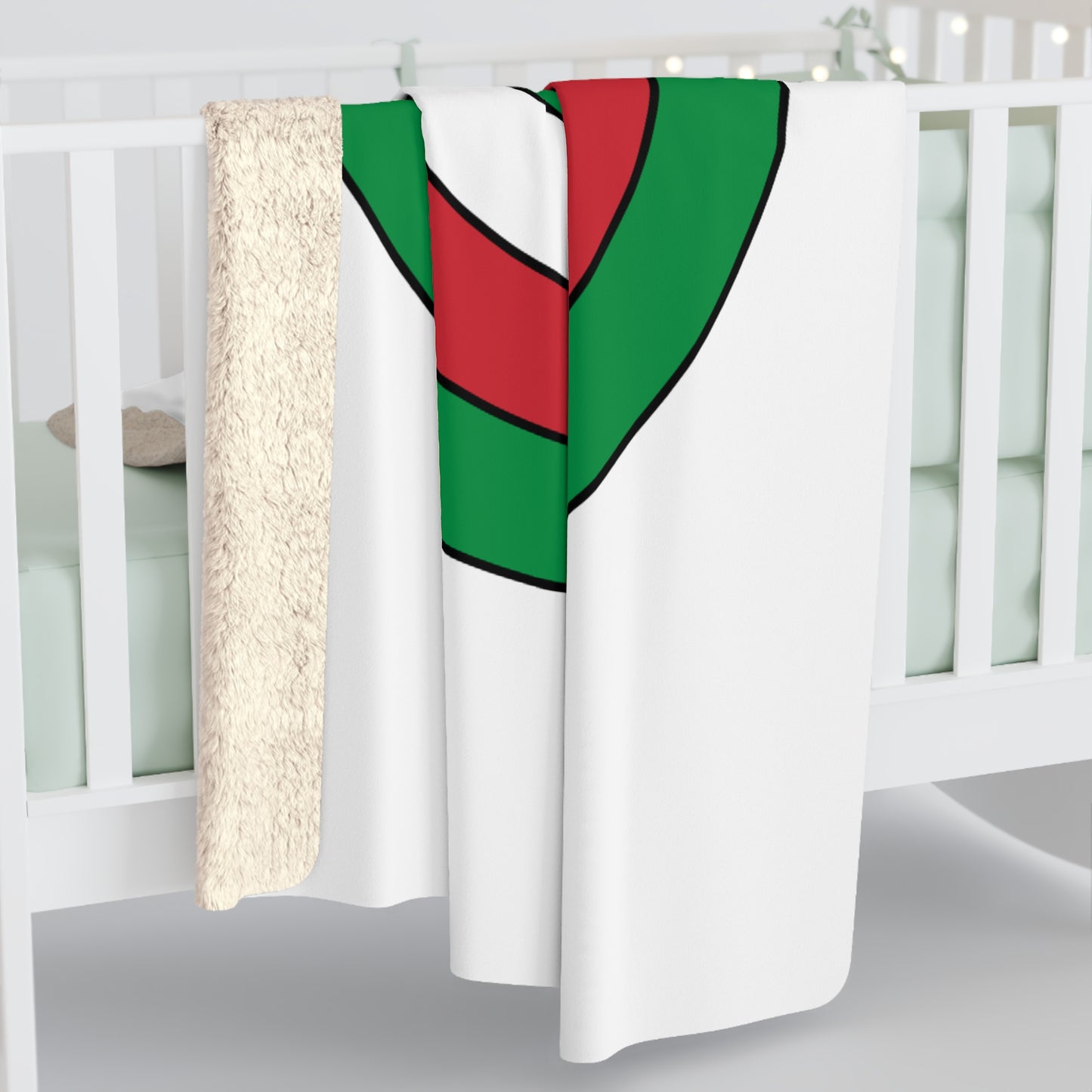 Italy Retro Target Blanket Throw