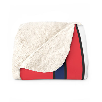 Norway Retro Stripes Blanket Throw
