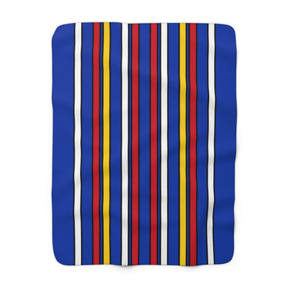 Philippines Retro Stripes Blanket Throw