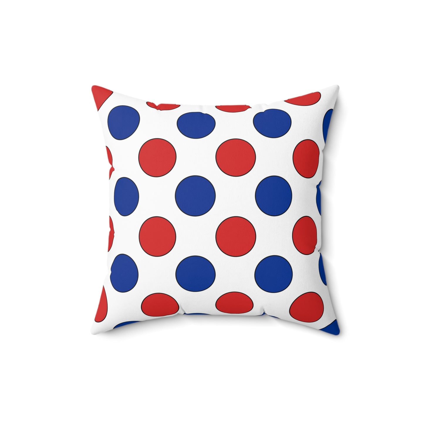 Faroe Islands Retro Polka Dots Cushion Pillow