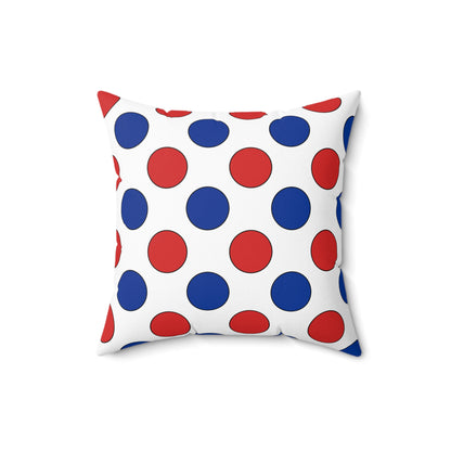 Faroe Islands Retro Polka Dots Cushion Pillow