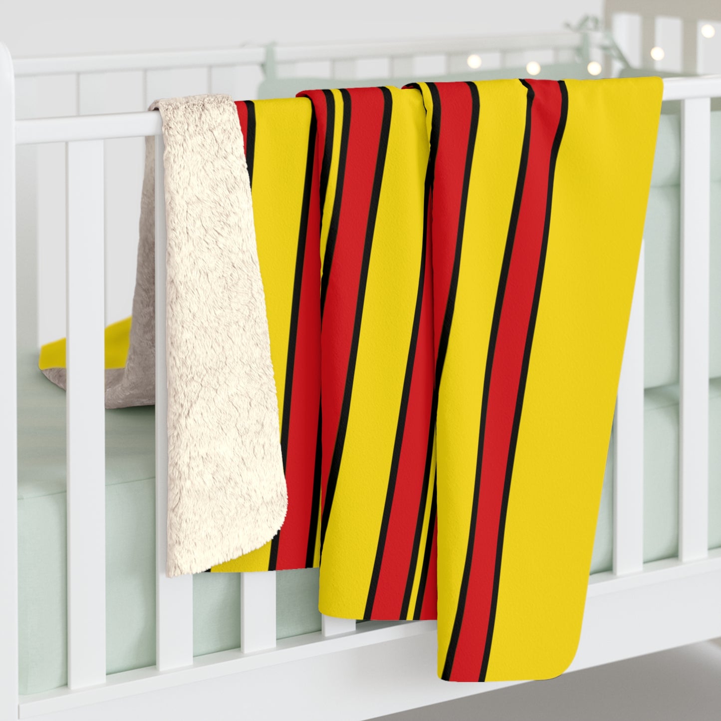 Catalonia Retro Stripes Blanket Throw