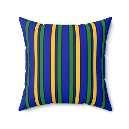 Christmas Island Retro Stripes Cushion Pillow