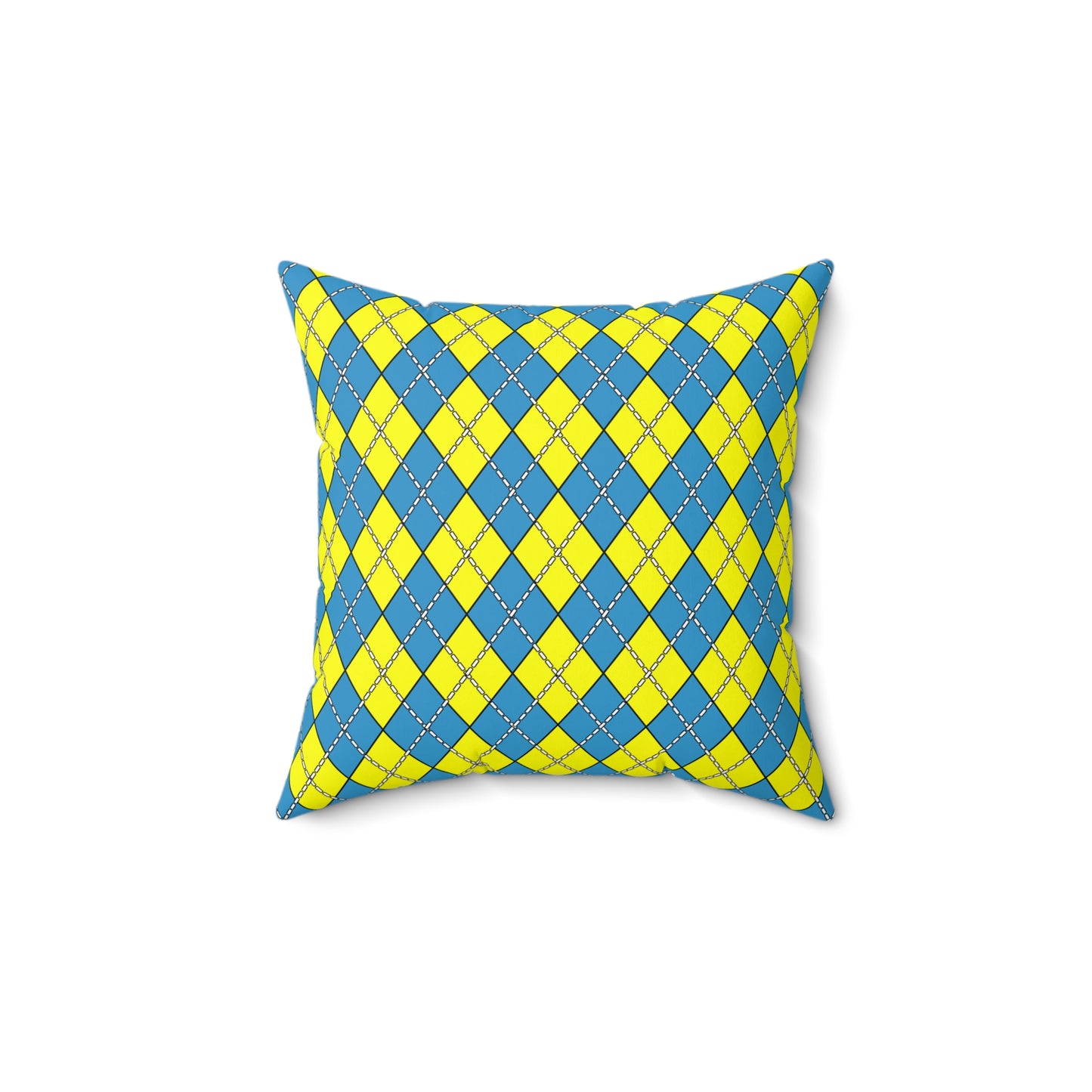 Aruba Retro Argyle Cushion Pillow