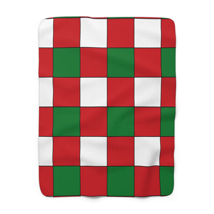 Belarus Retro Check Blanket Throw