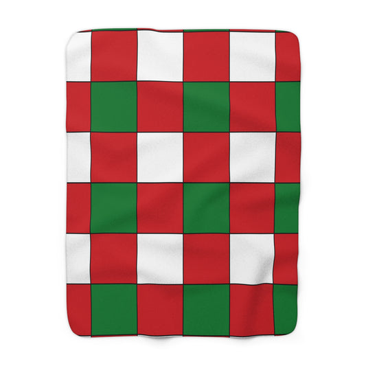 Belarus Retro Check Blanket Throw