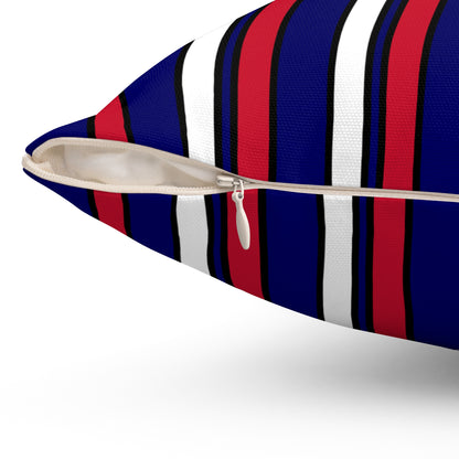 South Georgia And The South Sandwich Islands Retro Stripes Cushion Pillow