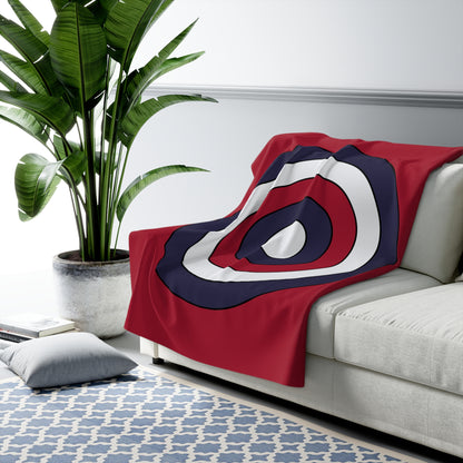 Thailand Retro Target Blanket Throw
