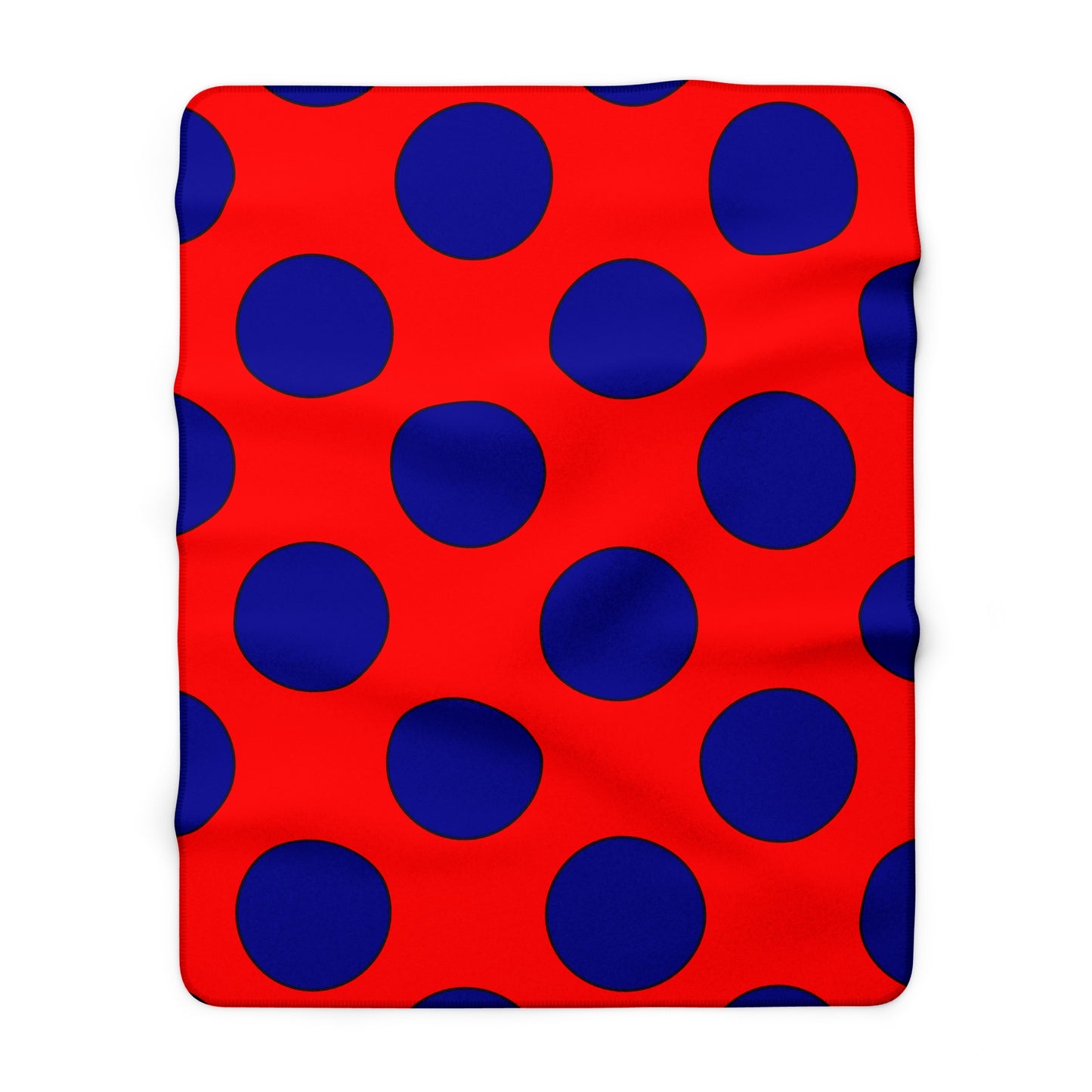 Taiwan Retro Polka Dots Blanket Throw